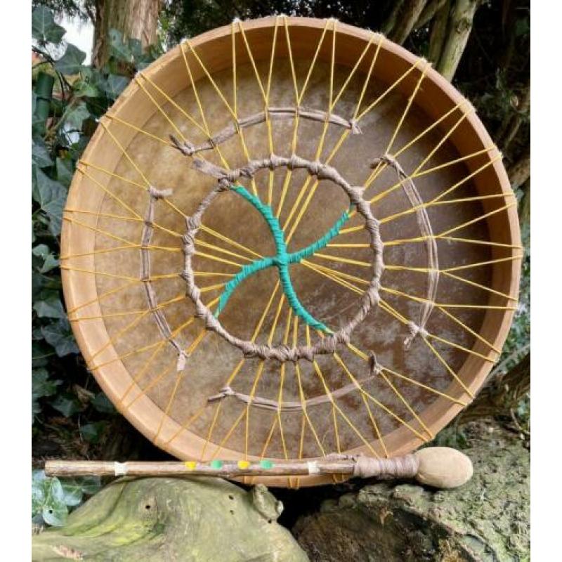Sjamanendrum Koe 52 cm Native