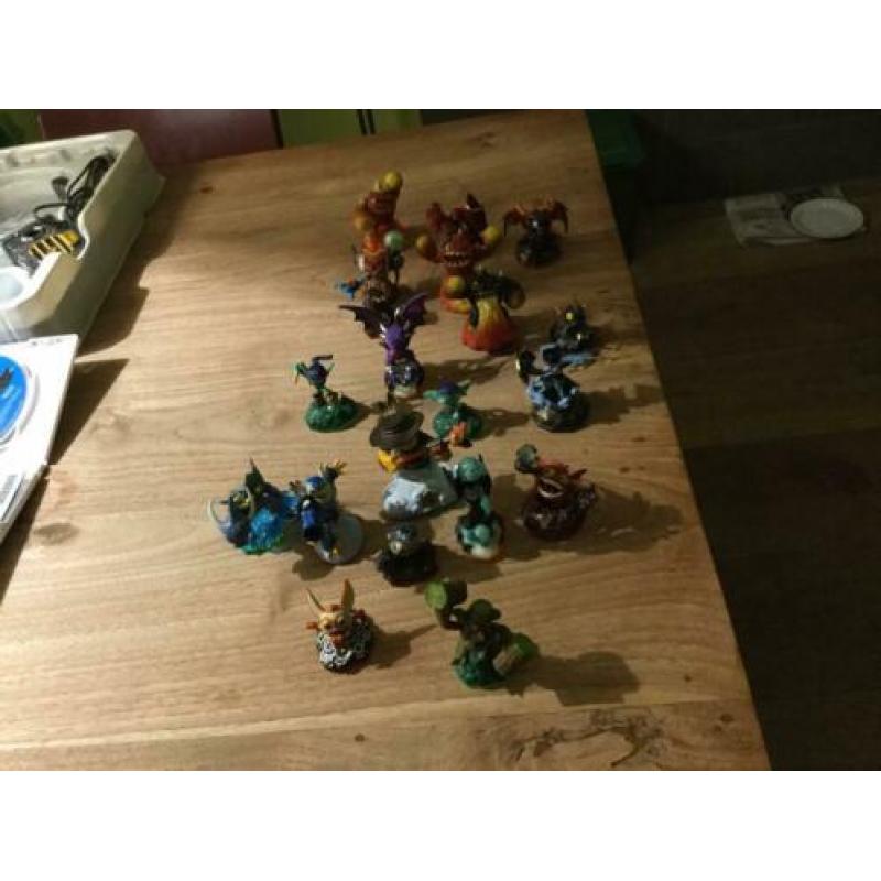 Mooie sky landers met veel poppetjes