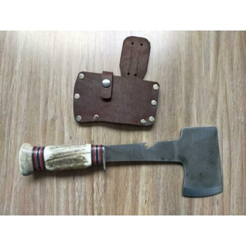 jachtbijl hakbijl bushcraft bijl kampeer bijl met flesopener