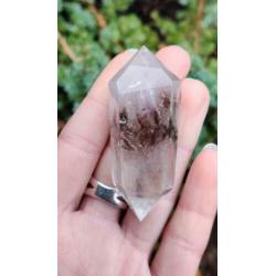 Kleine Smoky Amethist Dubbeleinder