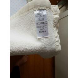 Ikea baby/ peuterbedje incl matras, deken en lakens