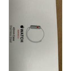 Apple Watch 3 LTE 42 mm GPS+ Cellular , RVS