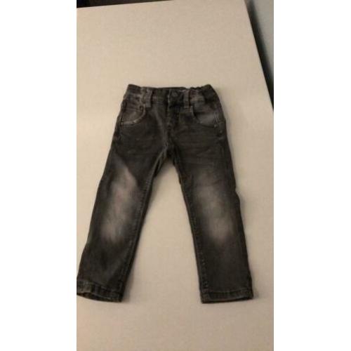 Name it skinny jeans grijs maat 98