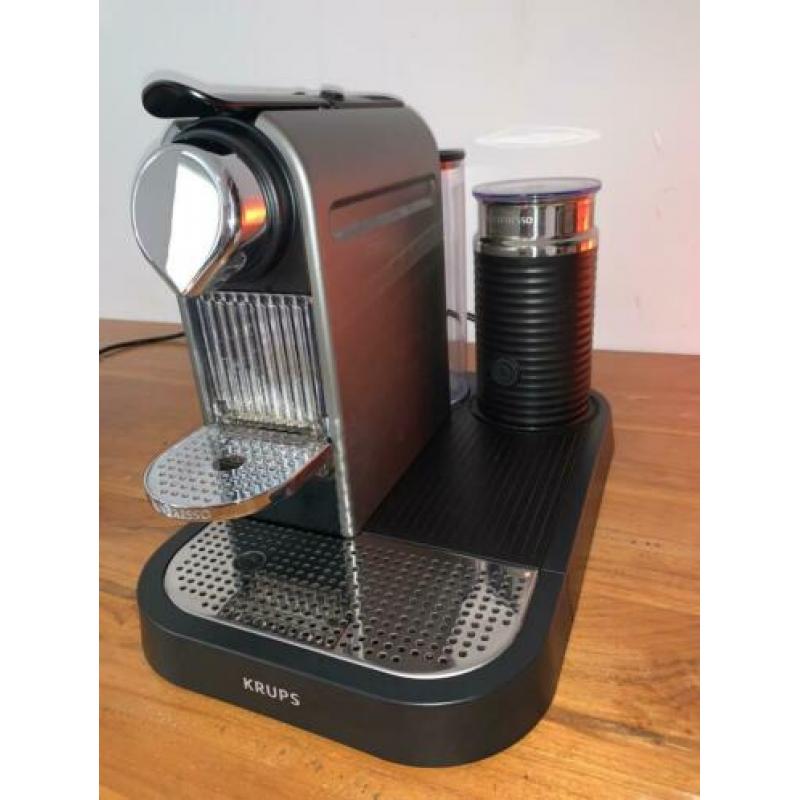 Nespresso Krups met melk opschuimer