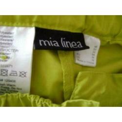 appelgroene 7/8 broek maat 48