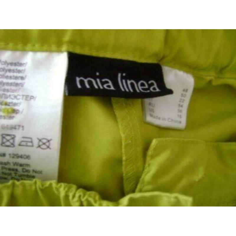 appelgroene 7/8 broek maat 48