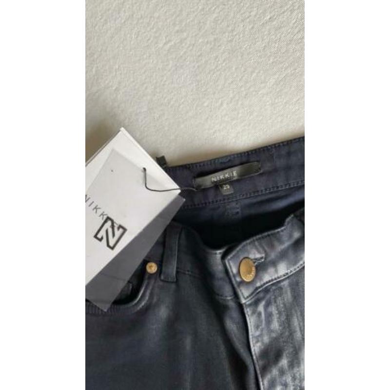 NIEUW: Betty coated skinny van NIKKIE mt 29, navy