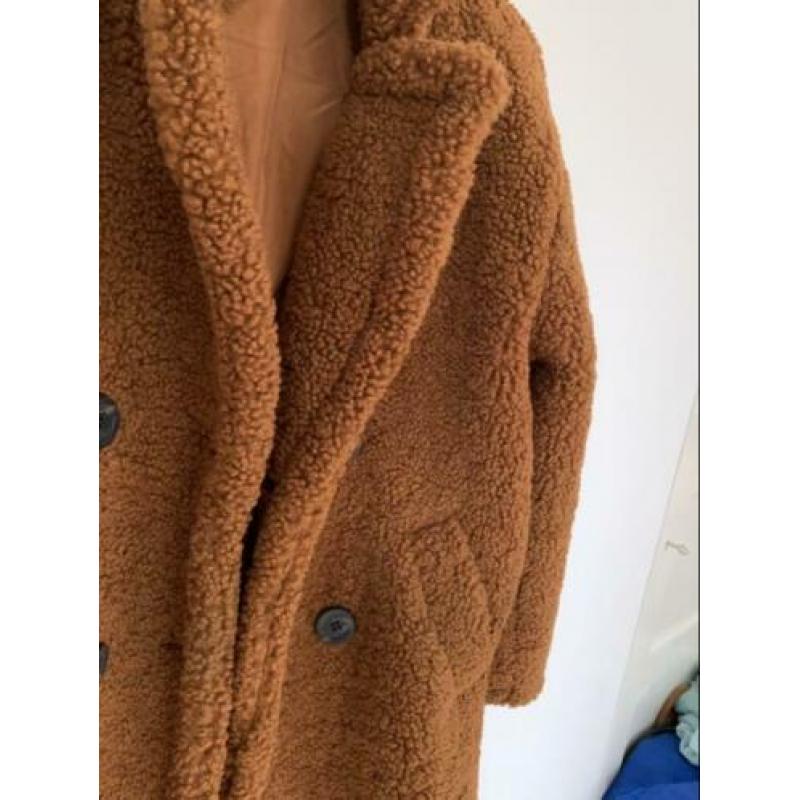 Prachtige teddy winterjas van Bershka maat S
