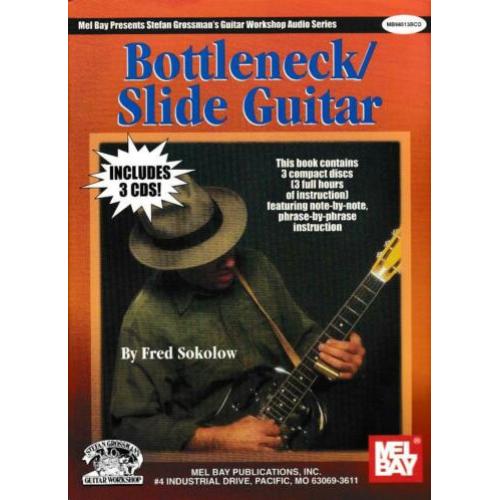 Bottleneck Slide Guitar Includes 3 CDs Mel Bay (b646)