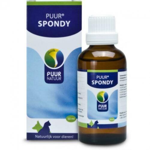 Puur Natuur Spondy Supplement Gewrichten Spieren 50ml hond e
