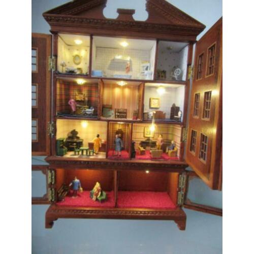 Poppenhuis meubel 1:148 ingericht