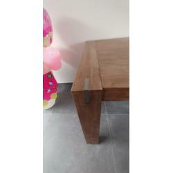Eettafel teakhout Sijben design