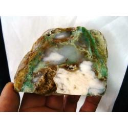 Chrysopraas zaagslab