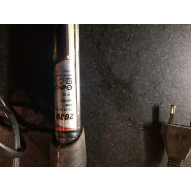 Verwarmingselement heater 200 watt voor aquarium