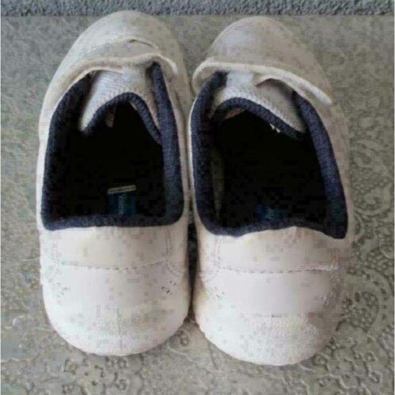 tennisschoenen TS700 wit/blauw maat 29