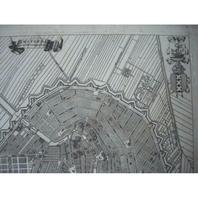 Plattegrond amsterdam 1726