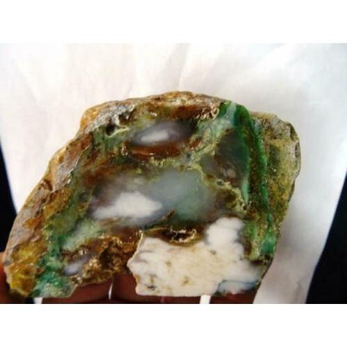 Chrysopraas zaagslab
