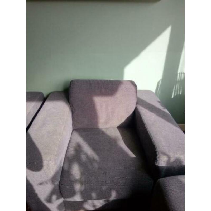 Bankstel 2 2zits 1 fauteuil antraciet
