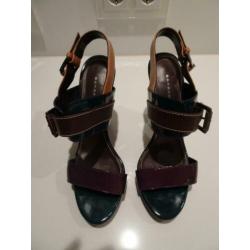 BARBARA BUI kleurrijke sandalen met 2 gespen