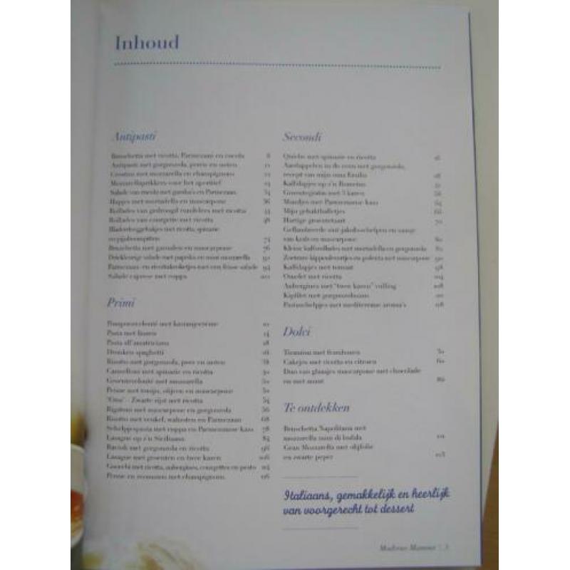 Moderne Mamma, moderne Italiaanse recepten; NIEUW!