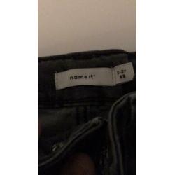 Name it skinny jeans grijs maat 98