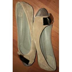 Bailarinas 36 damesschoenen ( Beige ) Bijna gebruikt.
