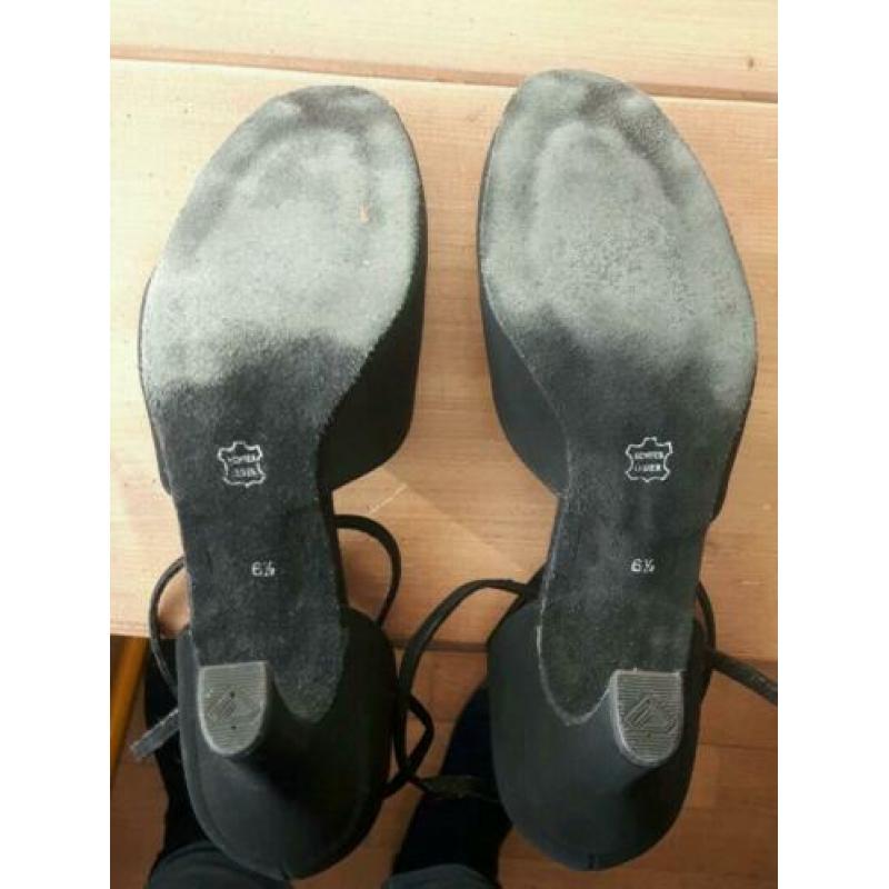 Diamant latin salsa dansschoenen zwart maat 40 (6,5)