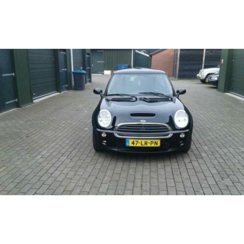Mini Mini 1.6 16V Cooper S 2003 Zwart 163PK