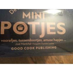 Set 6 stuks Mini-potjes / overschaaltjes (NIEUW in doos)