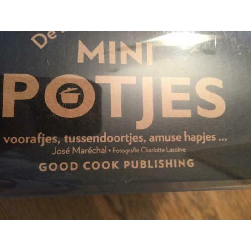 Set 6 stuks Mini-potjes / overschaaltjes (NIEUW in doos)