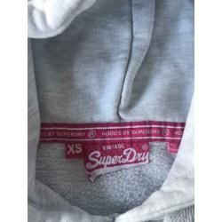 Superdry hoodie maat xs