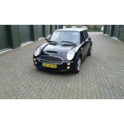 Mini Mini 1.6 16V Cooper S 2003 Zwart 163PK