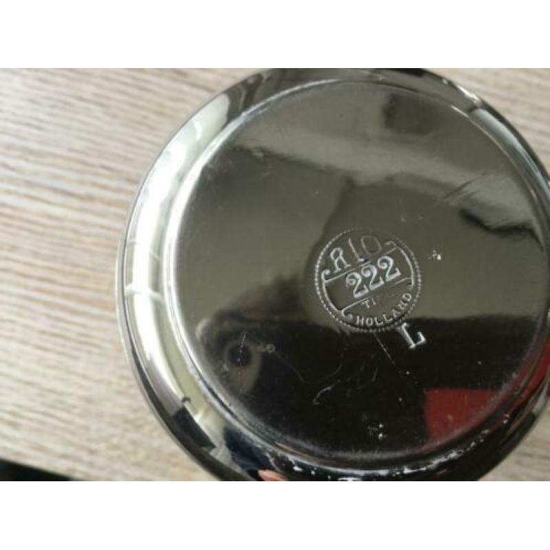 zilver op tin theesevies