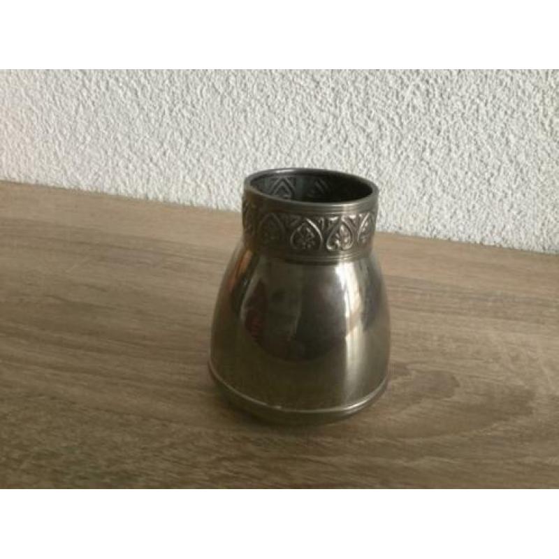 zilver op tin theesevies