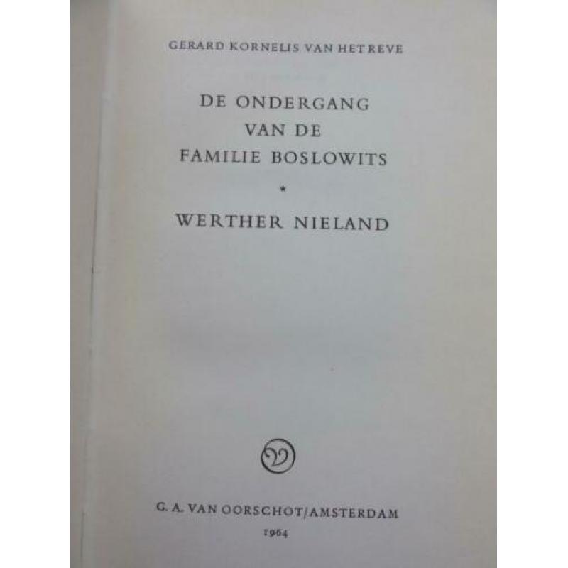 Werther Nieland + Fam. Boslowits -Gerard van het Reve