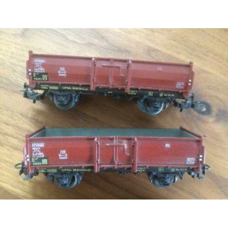 Marklin hoge bak wagons (ook voor Roco/Piko/Fleishmann/Lima/