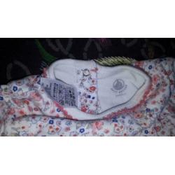 Heel leuk kruippakje van Petit Bateau maat 62
