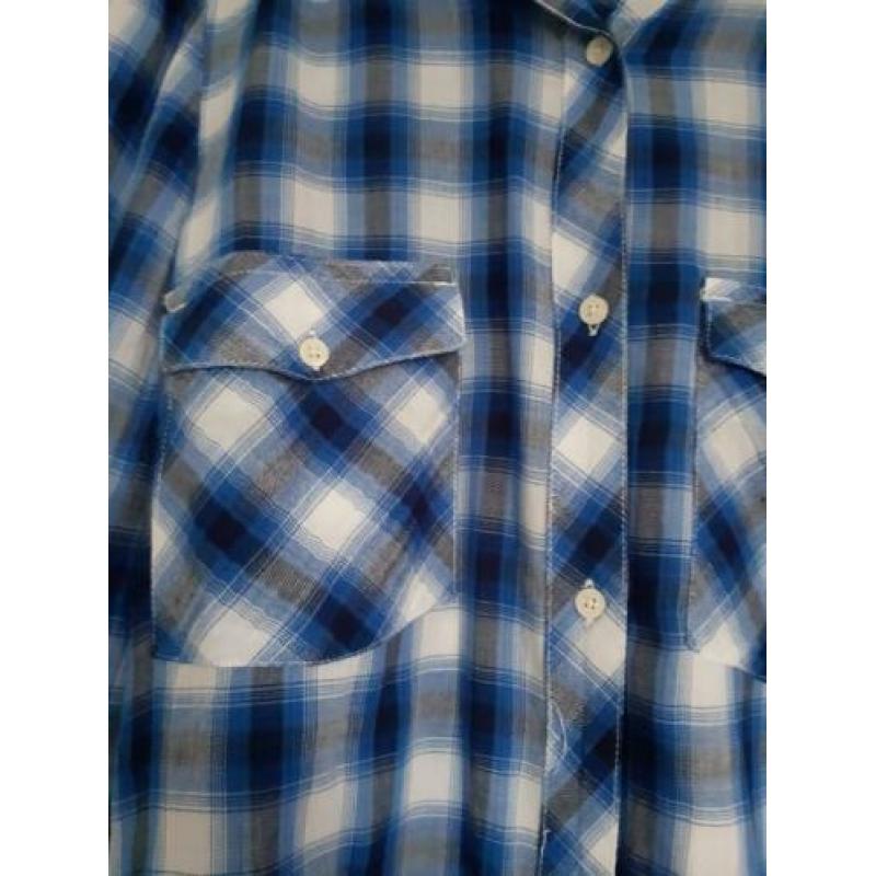 Geruite Blouse maat 34/S
