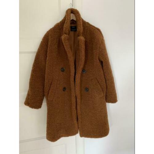 Prachtige teddy winterjas van Bershka maat S