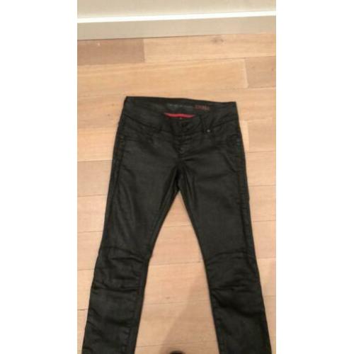 Cross zwarte stretch spijkerbroek broek W29 L 34
