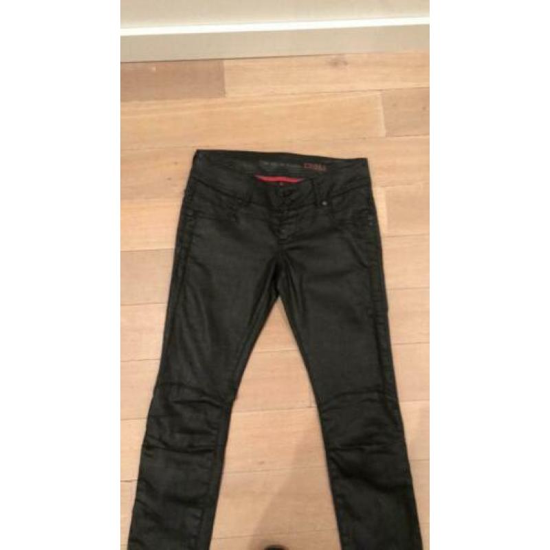 Cross zwarte stretch spijkerbroek broek W29 L 34
