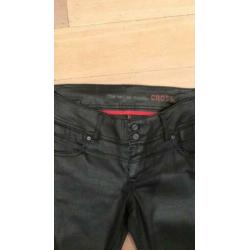 Cross zwarte stretch spijkerbroek broek W29 L 34
