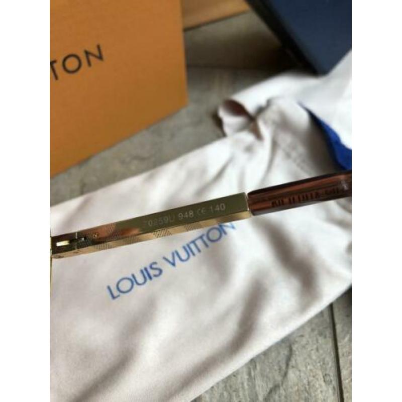 NIEUW Louis Vuitton Attitude zonnebril goud heren dames DITA