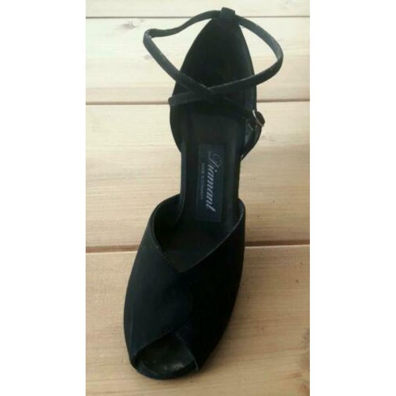 Diamant latin salsa dansschoenen zwart maat 40 (6,5)