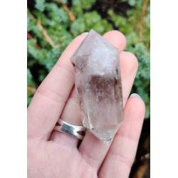 Kleine Smoky Amethist Dubbeleinder