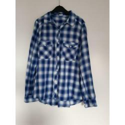 Geruite Blouse maat 34/S
