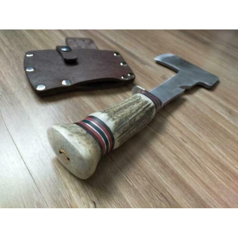 jachtbijl hakbijl bushcraft bijl kampeer bijl met flesopener