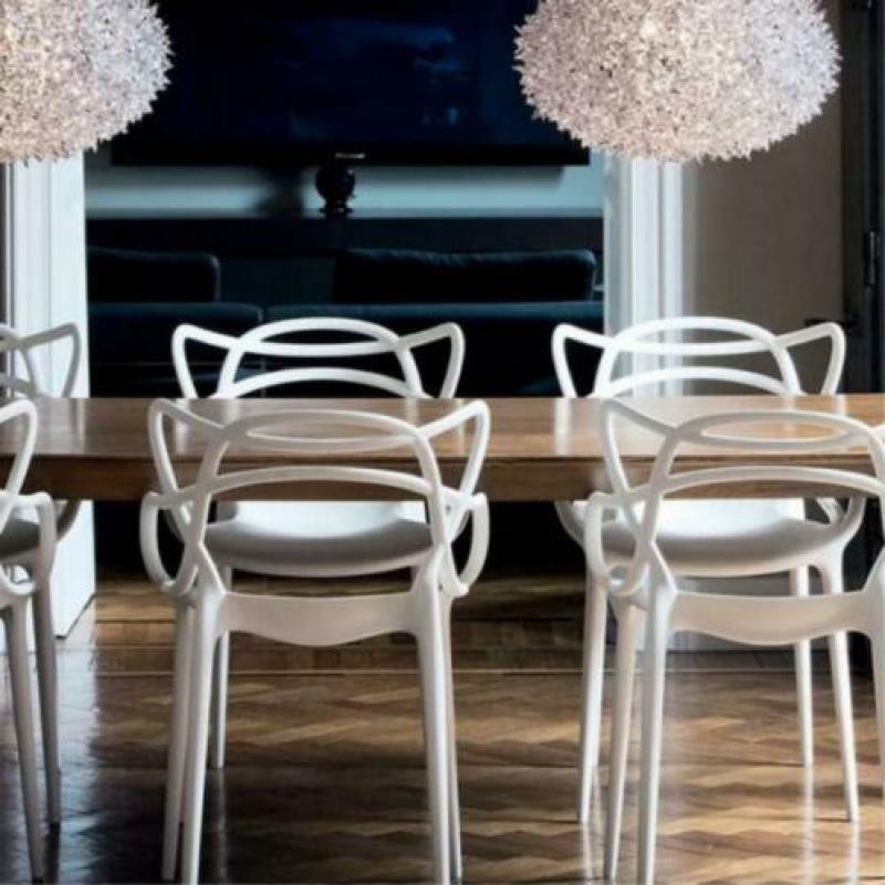 Masters style eetkamerstoelen design Horeca stoelen wit 931