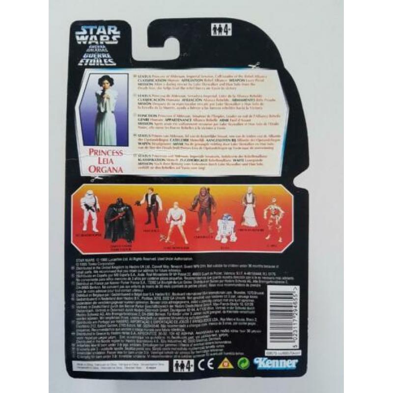 -40% Star Wars POTF Red Tri Logo Princess Leia Organa