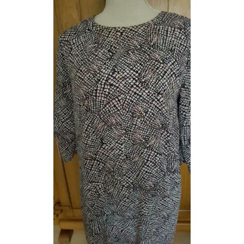 ZGAN JURK van H & M MAAT 40/42 o t o 51 cm NIEUWSTAAT